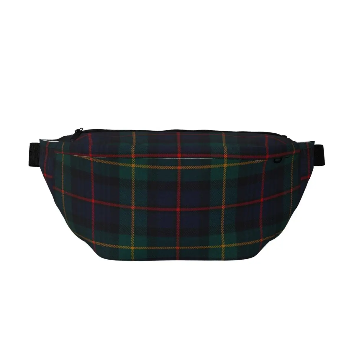 

Сумка-бананка через плечо Farquharson Scottish Tartan для мужчин и женщин, регулируемая поясная сумка для путешествий, бега, хранения денег и телефона, нагрудная сумка