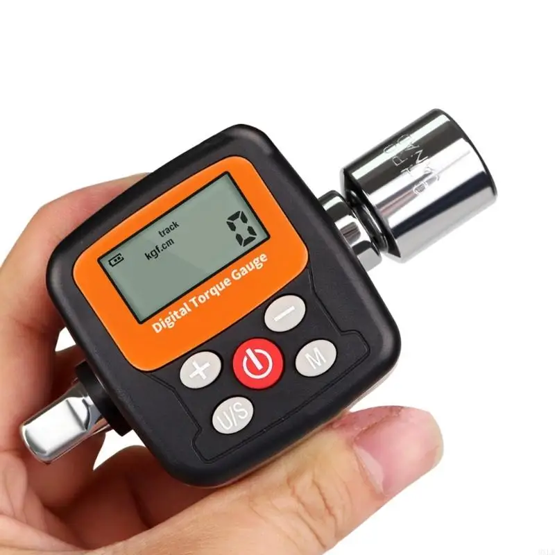 MXLB Electronic Torque Wrench Adapter with Back Light LCD Torque Meter Converters Simple to Use for Accurate Fastening