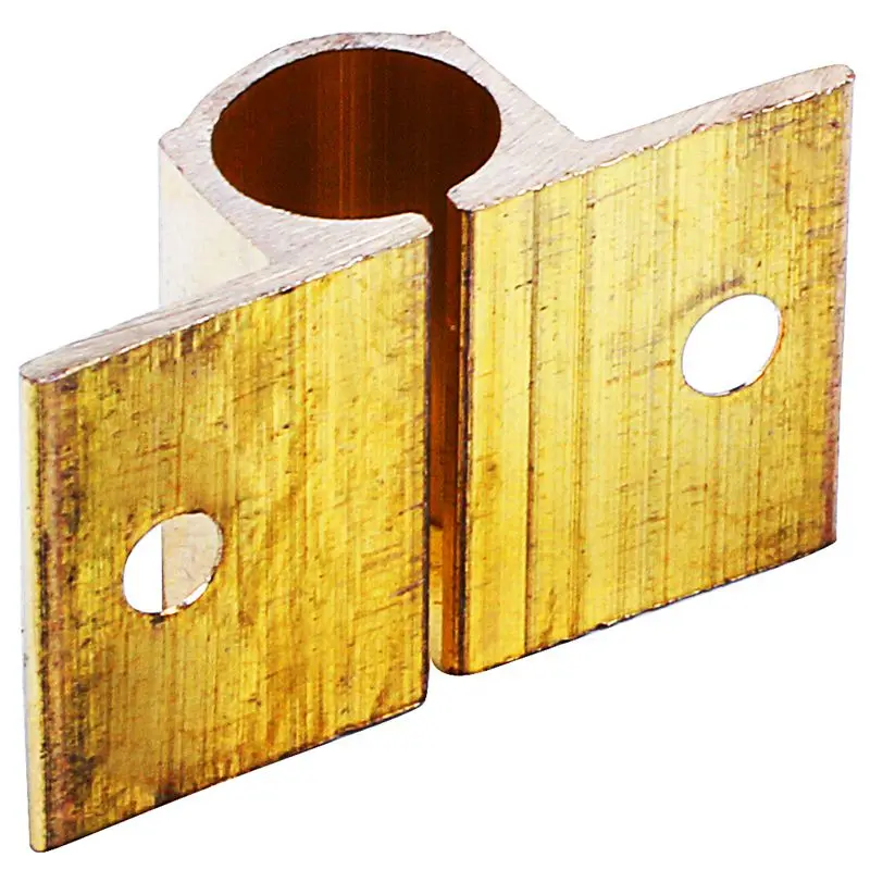 1.5-Inch Long Brass Door Latch Sliding Lock Barrel Bolt Gold