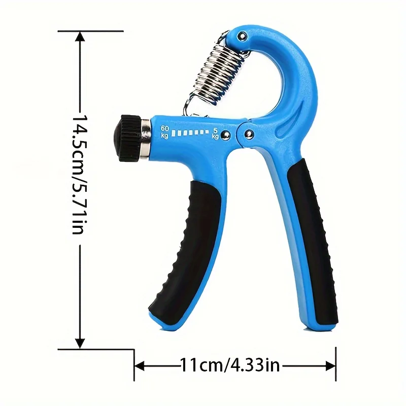 Adjustable Fitness R Type Gripper Training Hand Muscle Strength Booster Wrist Rehabilitation Training Device Fitness Equipment