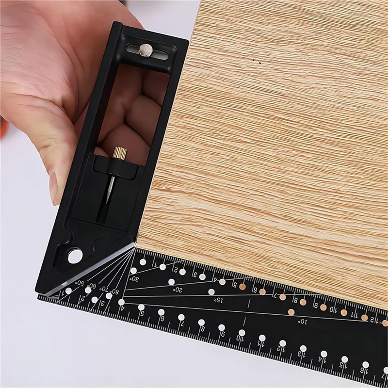 Promotion! 12 Inch Framing Square Carpenter Square, Woodworking Square Ruler, T Square Tool, Right Angle Ruler, L Square Ruler