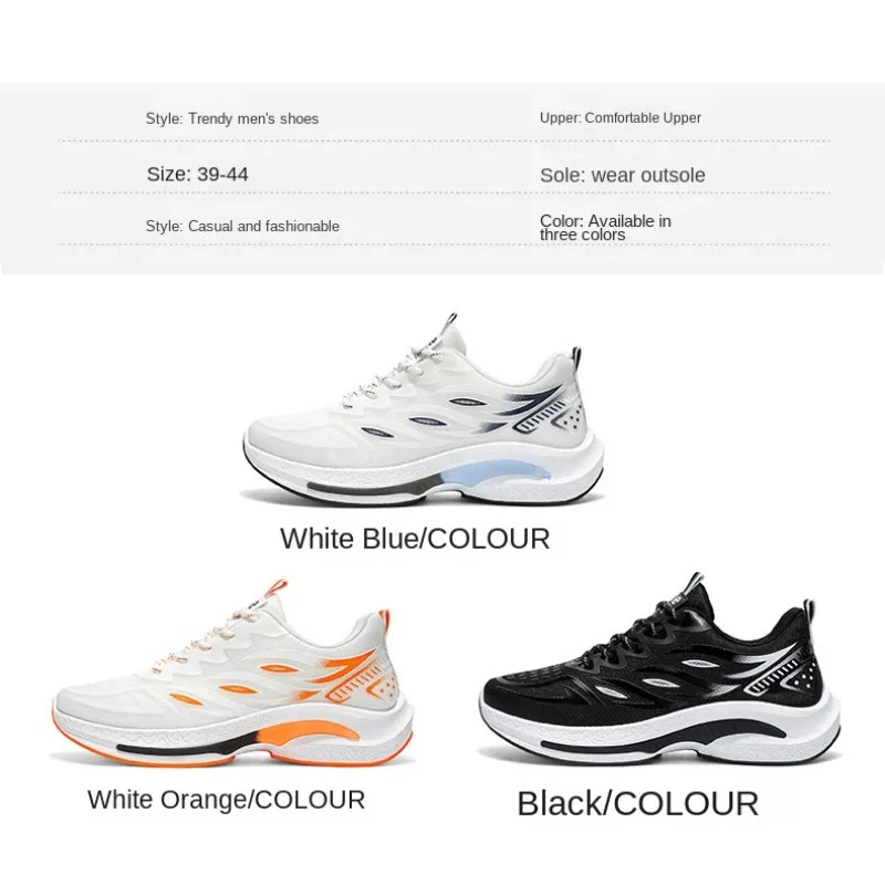Men 2026 Lightweight Breathable Mesh Sport Shoes Wear-Resistant Non-Slip Casual Jogging Student Daily Unky Dad Sneakers