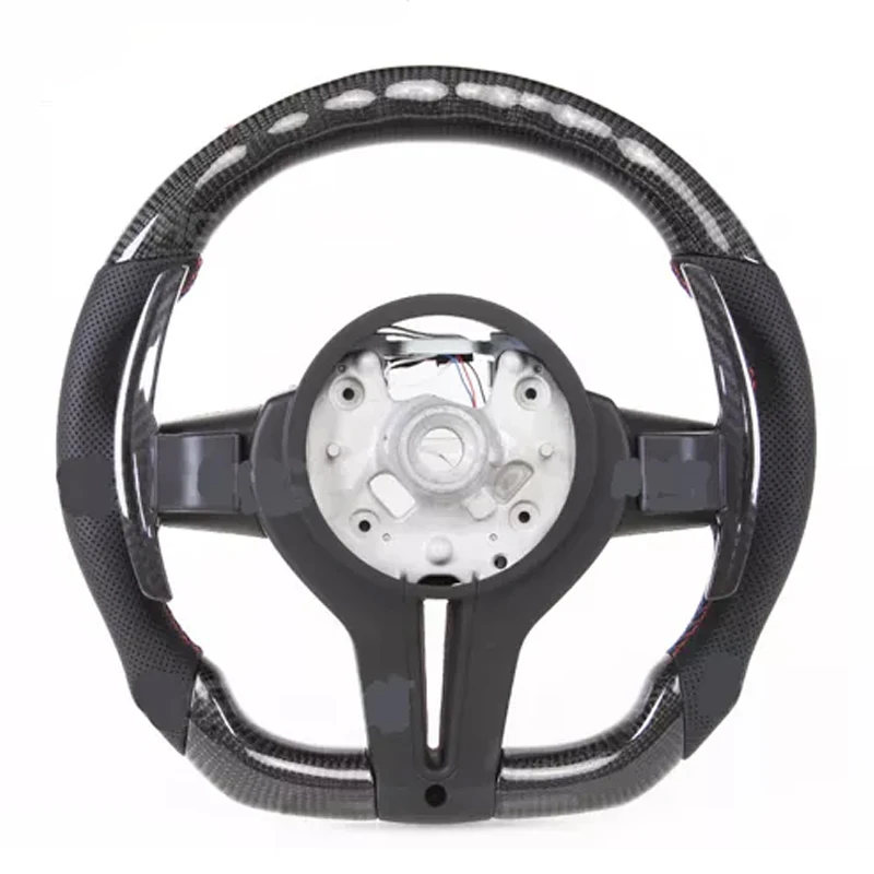 

Suitable for BMW M2 M3 M4 M5 M6 f10 f30 LED carbon fiber car modified steering wheel assembly