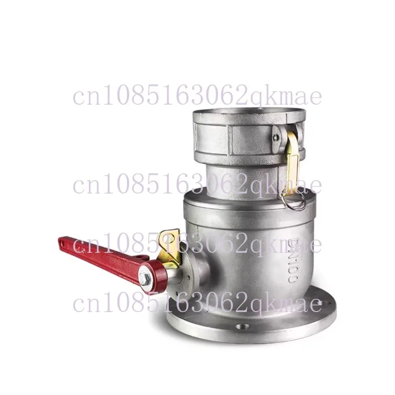 Aluminum Alloy One-Way Ball Valve Female End 2.5-Inch 3-Inch