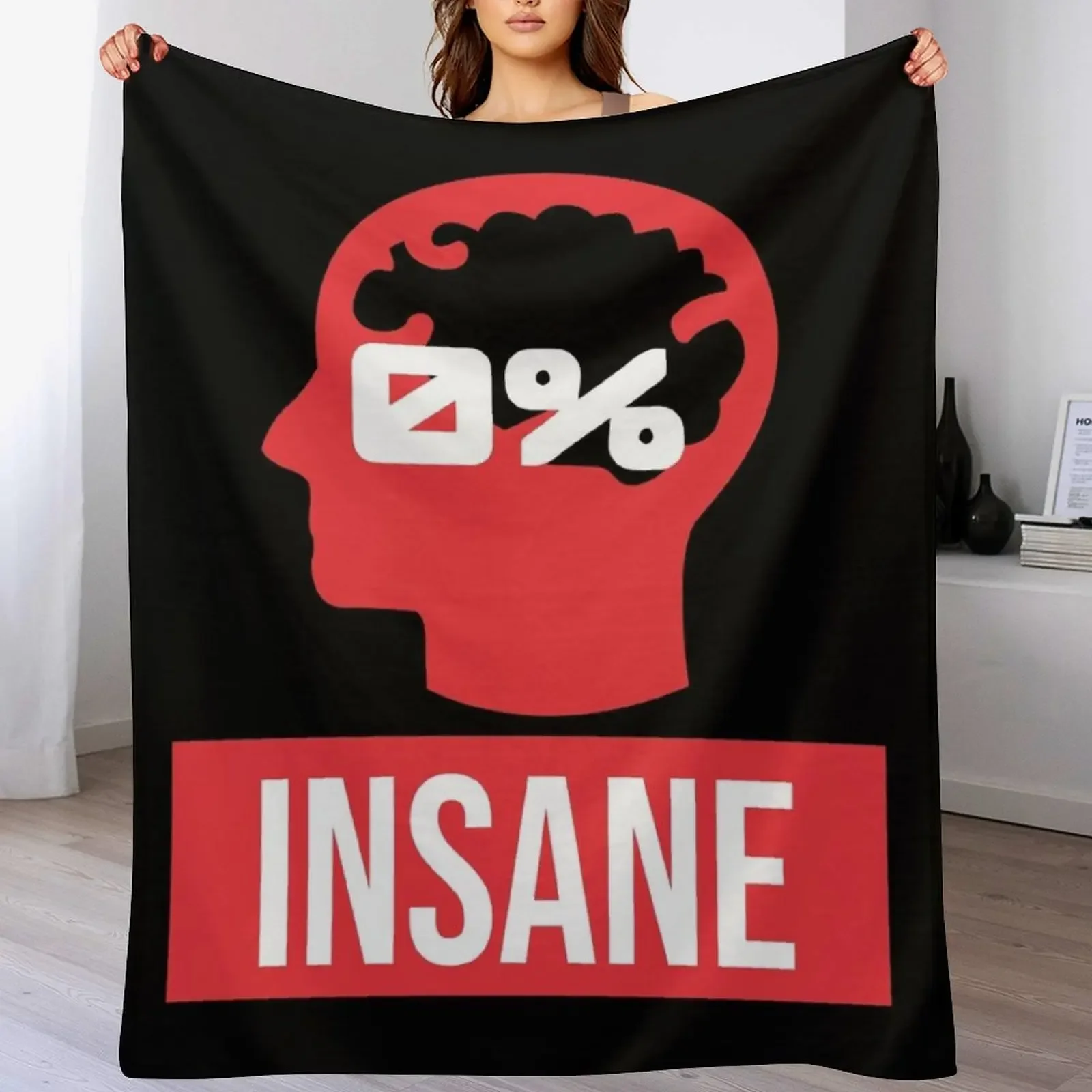 

Phasmophobia Insane Throw Blanket funny gift Tourist For Decorative Sofa Beach Blankets