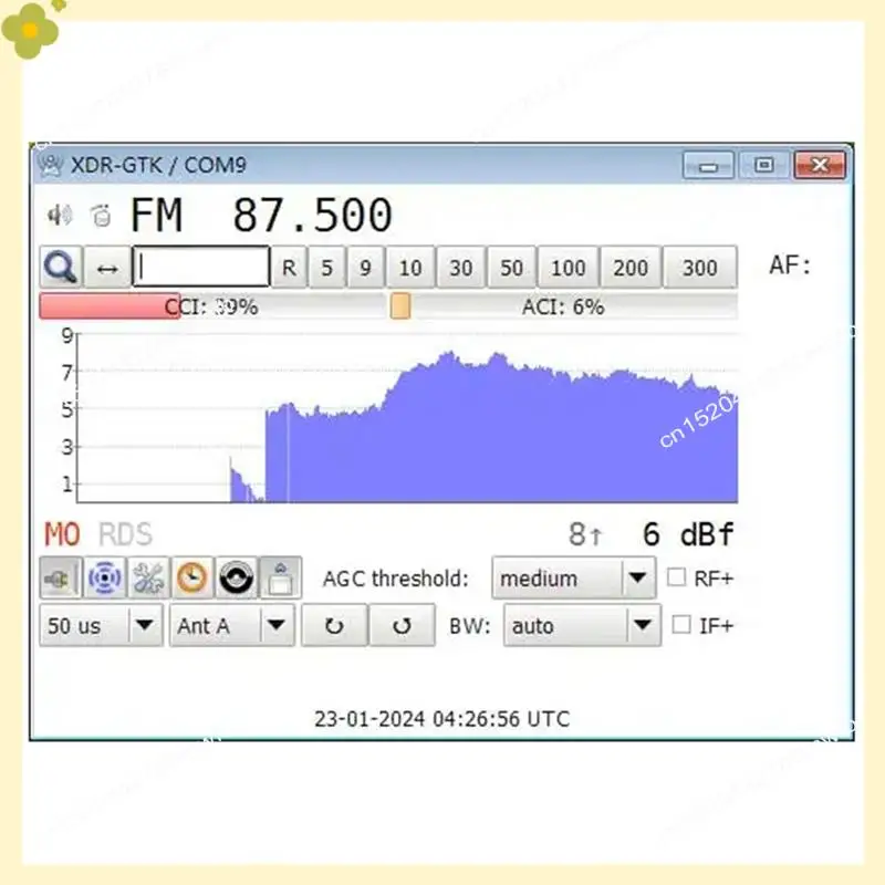 

LDHL 64-108MHZ Portable TEF6686 Full Band Radio Receiver RDS Receiver AM FM SW MW LW With Antenna 2.8 Inch Screen PE5PVB Durable