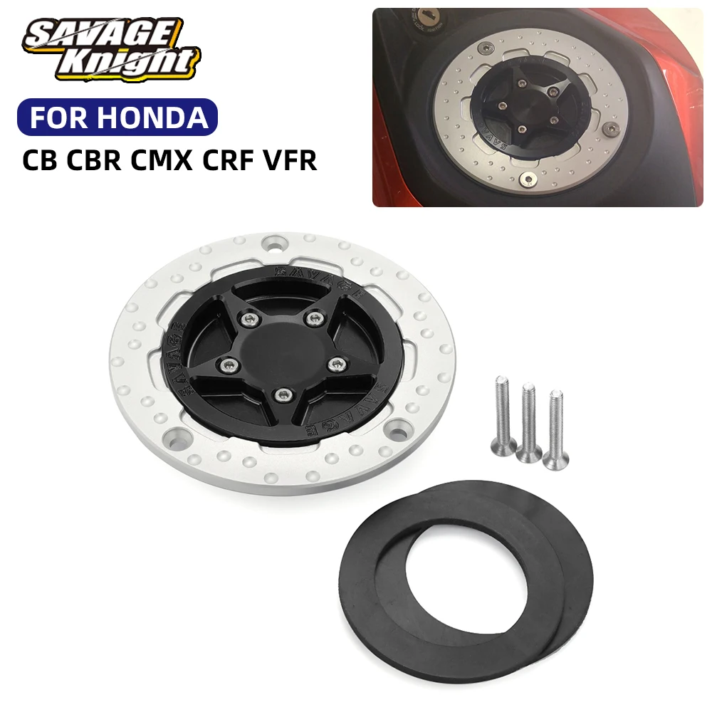 

2025 Transalp 750 NX500 CB750 XL750 Крышка топливного бака без ключа для Honda MSX125 CRF 1000L 1100L CBR CMX 300 500 Rebel CB1000 Hornet