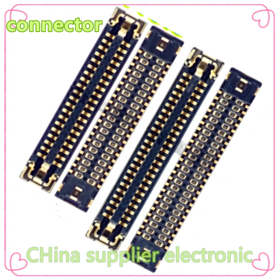 For vivo x50 x50pro motherboard display screen inline seat X60 X60Pro x60pro + tail plug charging stand cable 40 pin 48 pin