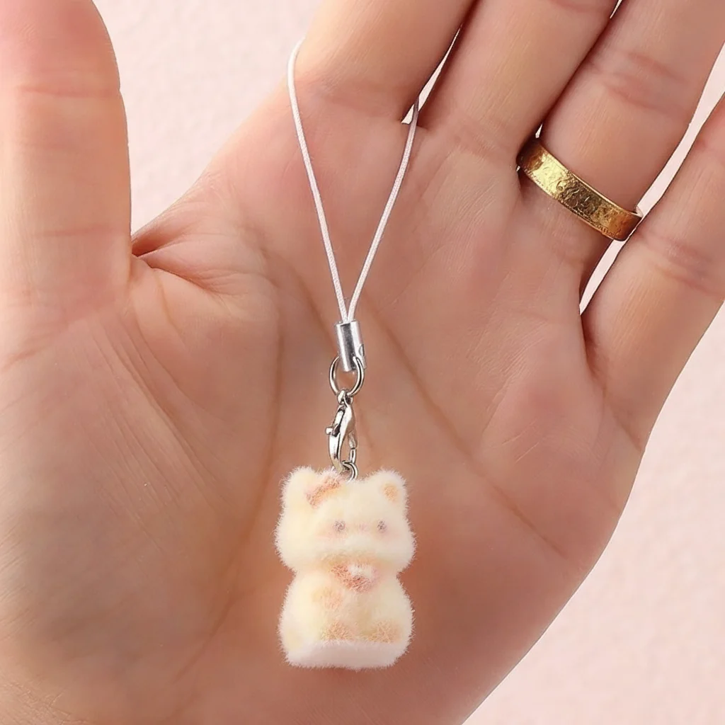 

Новый мультяшный брелок с котом INS, милый ремешок для мобильного телефона, подвесной орнамент, подарок