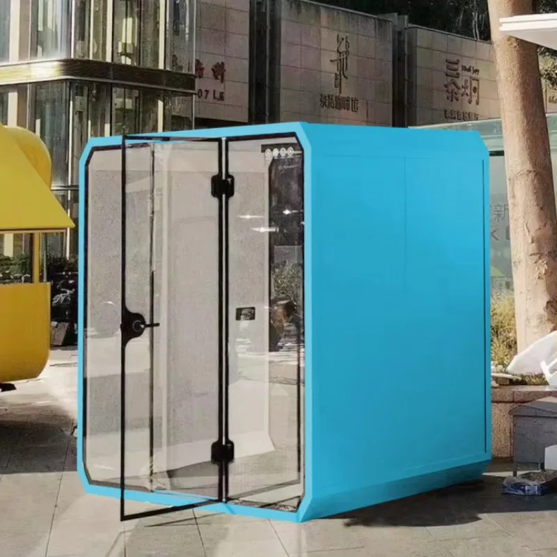 Home Soundproof Booth for Recording and Practice, Portable Voice Isolation Booth for Apartment Use, Music Singing Studio Pod