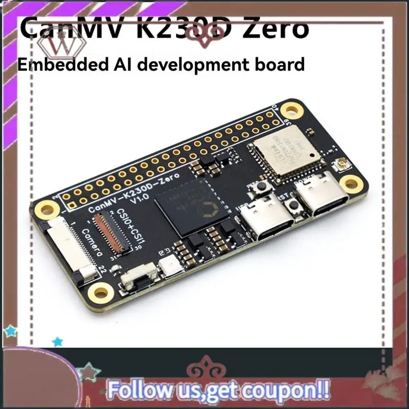 ABBG-Canmv K230D لوحة تطوير صفر لوحة آلة AI RISC-V اللوحة الأم الذكاء الاصطناعي أ