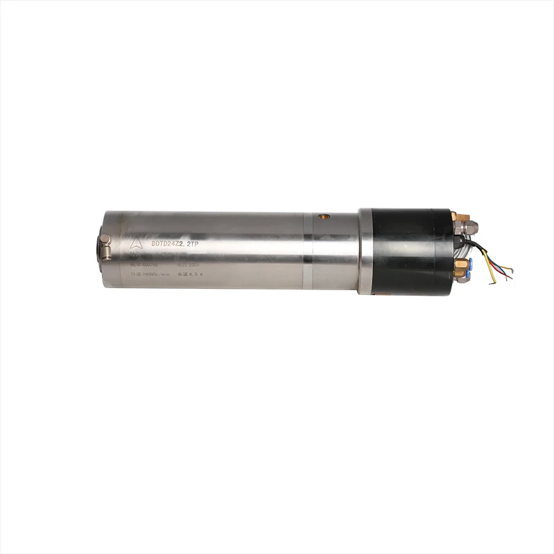 TPD Brand 2.2kw High Speed Water Cooled Automatic Tool Change (ATC) Spindle with ISO20 Nose CNC ROUTER