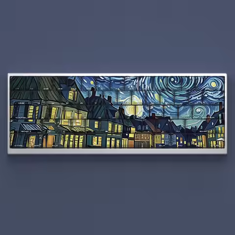 130 Key Starry Sky Keycap Personalized Translucent Key Cap PBT Cherry Profile Custom Customized Keycap for Mechanical Keyboard