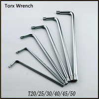 1pc Torx Wrench T25 T30 T40 T45 T50 Screwdriver Double Head Six Lobe Torx Head Tamper Screw Driver Key Spanner Hand Repair Tool