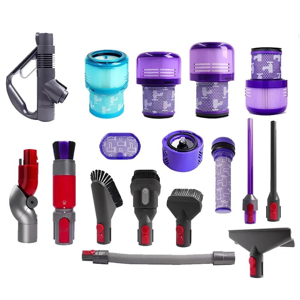 Tête de brosse à filtre HEPA pour aspirateur Dyson V6 V7 V8 V10 V11 V12 V15 série DC, accessoires essentiels, rouleau de poignée