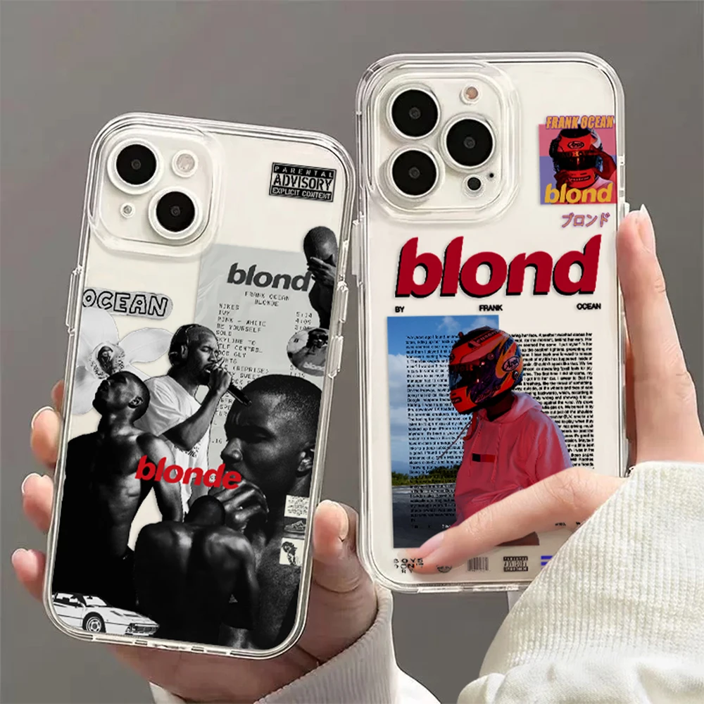 

Frank Blonde Oceans Hot Phone Case For iPhone 17 16 15 11 12 14 13 Pro Max Mini X XS XR 7 8 Plus SE4 16E Shockproof Cover Fundas