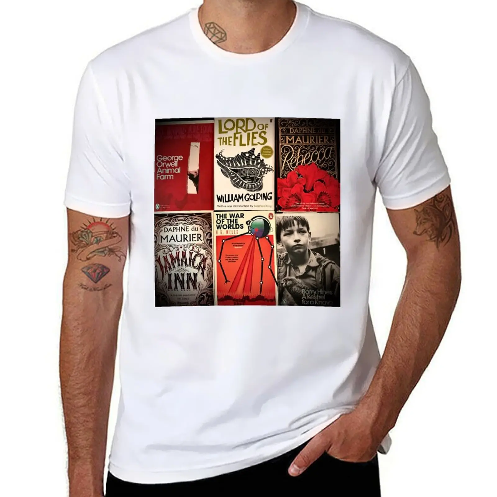 

Classic Book Covers T-Shirt man t shirts cotton cotton t shirt man g man t shirts for men T-Shirt