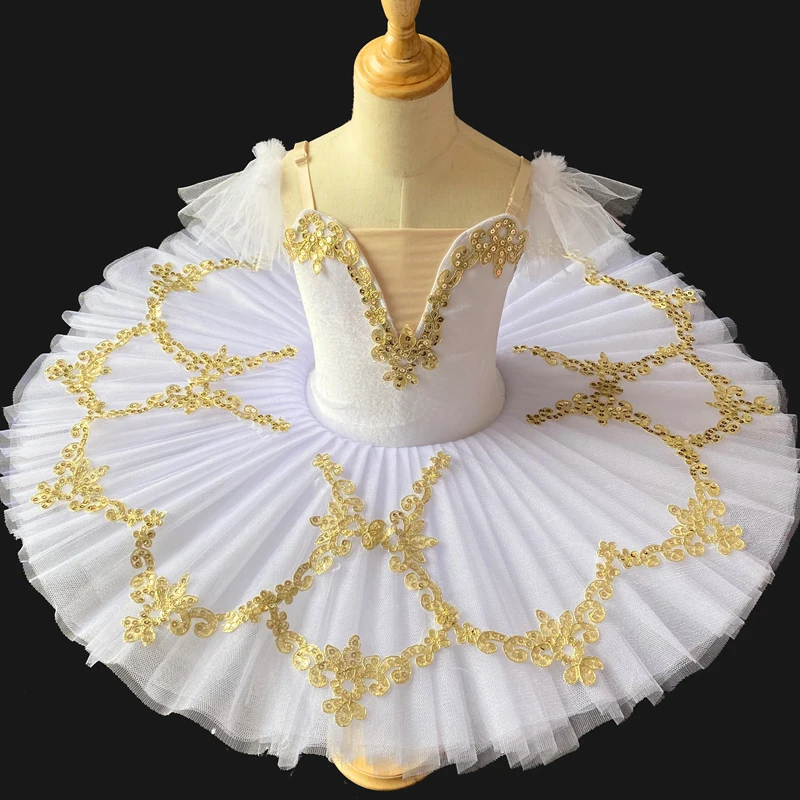 Professional Ballet Tutu Women Girls Ballet Dress For Kids Adult Pancake Tutu Ballerina Birthday Party Swan Dress Ballet Costume