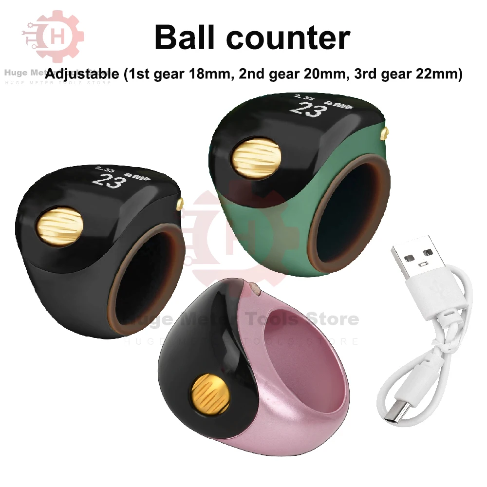 

75mah Smart Tasbih Tally Counter Portable Points Rechargeable Ring Ring Idea Tally Counter Smart Touch Tasbeeh Ring Counters