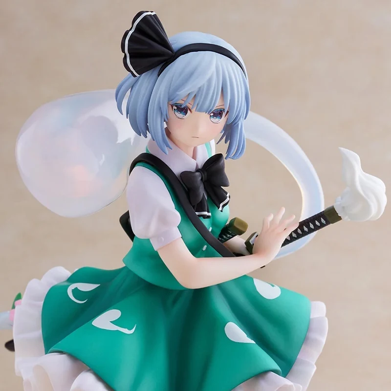 Genuine Original F:NEX Oriental Project Konpaku Youmu PVC 19CM Anime Figure Collectible Model Dolls Statuette Ornament Gift