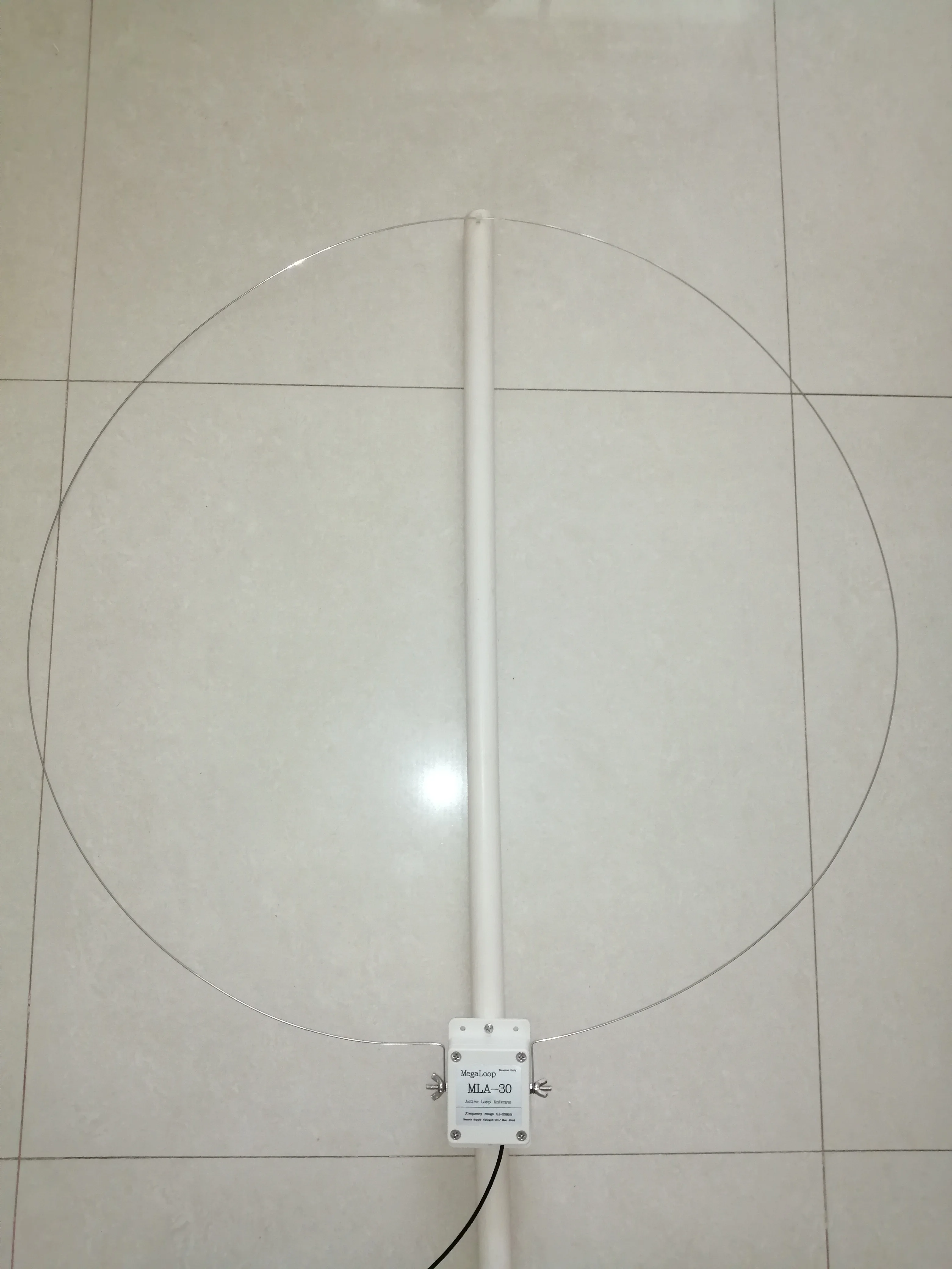 MLA-30 plus Cincin 500 khz-30 MHz antena penerima aktif SDR antena Loop Medium Radio gelombang pendek antena gelombang pendek Kit kebisingan rendah