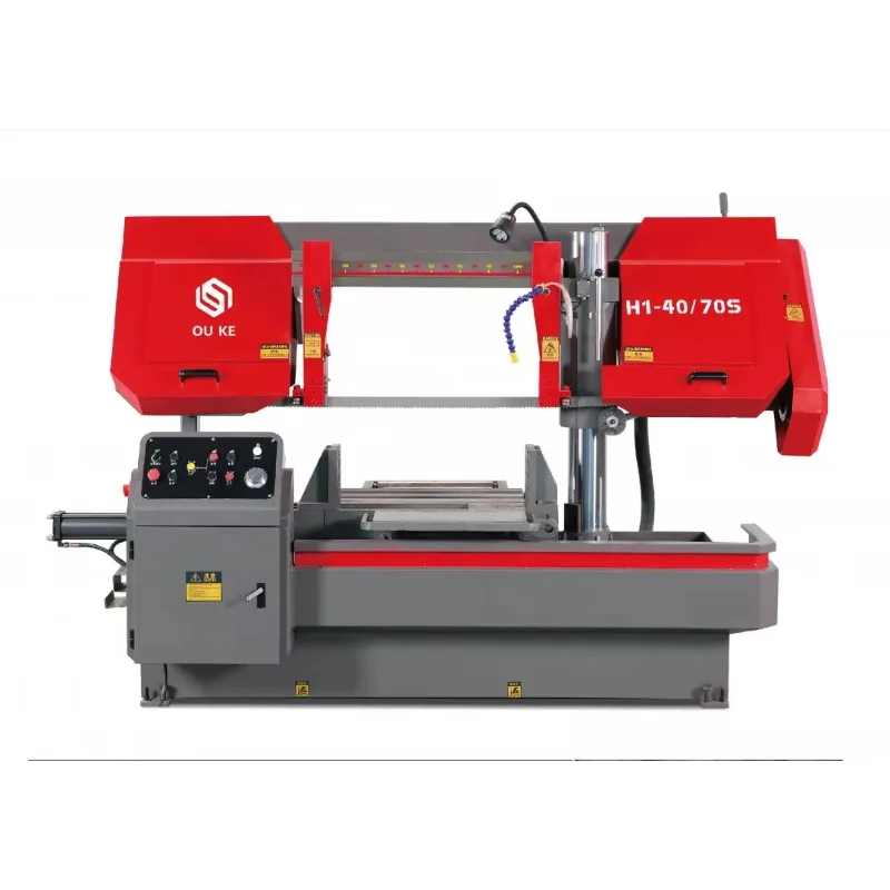 H-35N New Condition Automatic Vertical Metal Band Saw Machine Includes Key Mechanical Motor Pump Gear Engine Bearing PLC Core