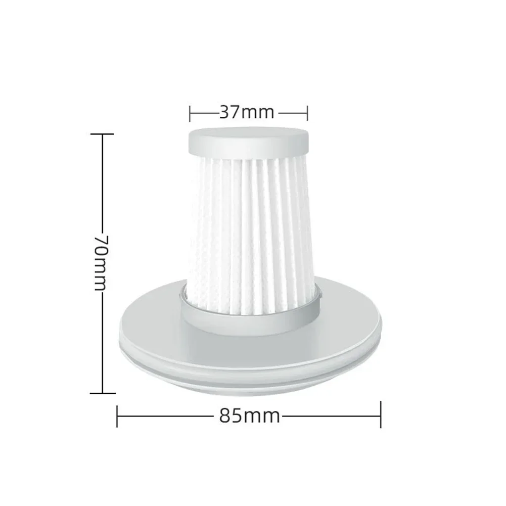 2pcs Vacuum Cleaner Filter For MJCMY01DY Mite Remover Vacuum Cleaner Replacement Spare Parts