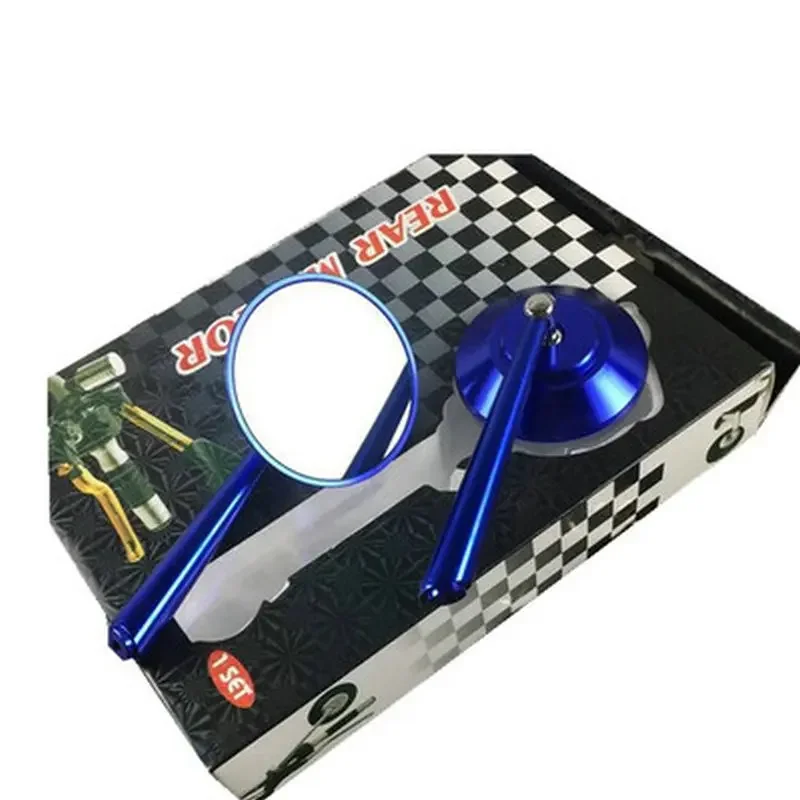 Motorcycle Accessories Suitable For Small Monkey Sports Car Street Running Motorcycle Retro Round Mirror Accessories