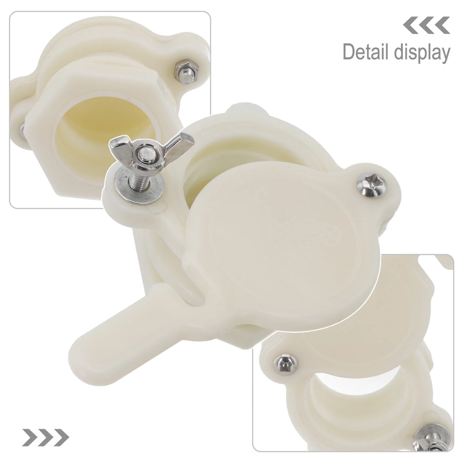 Bee Tap Gate Valve for Beekeeping Extractor Equipment Manual Bottling Machine Tool Essential for Hive Operations