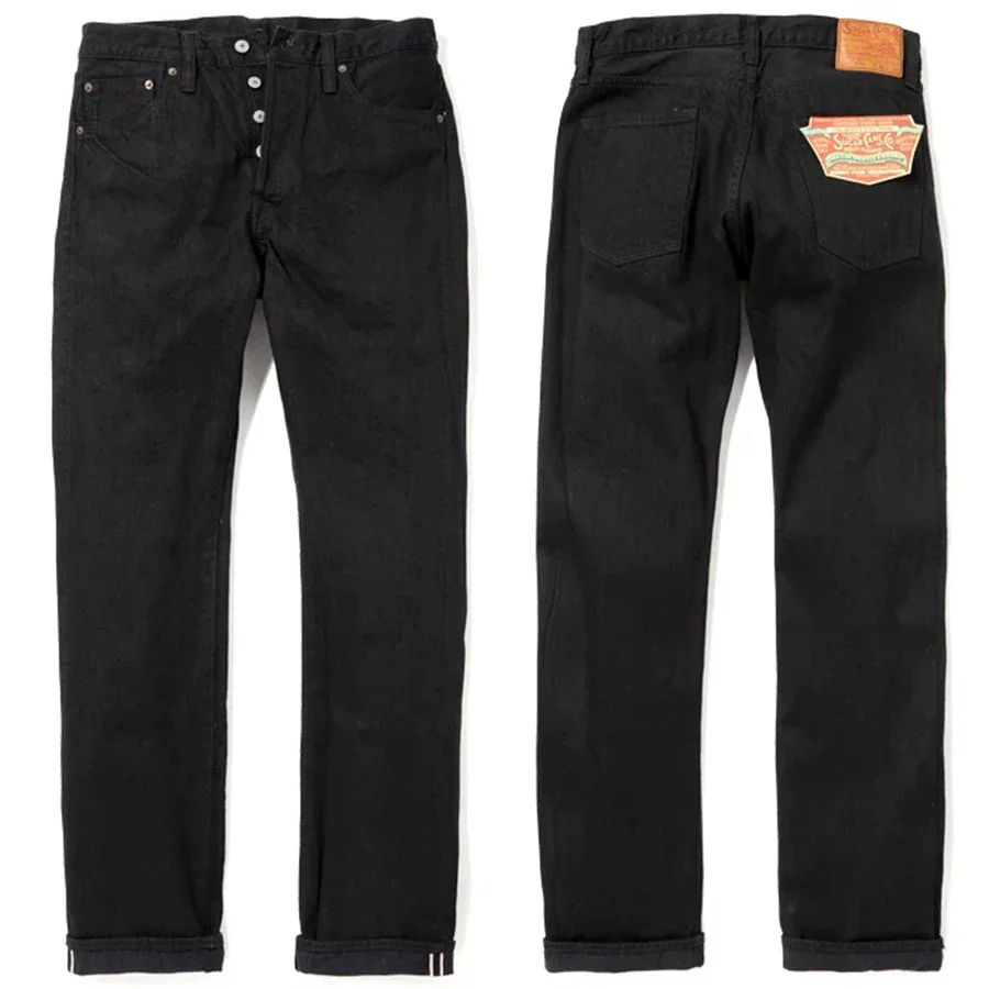 

TYPE3 SUGAR Японский 1947 Танин Вулканизация Процесс крашения 13 унций Красные джинсы с ушками