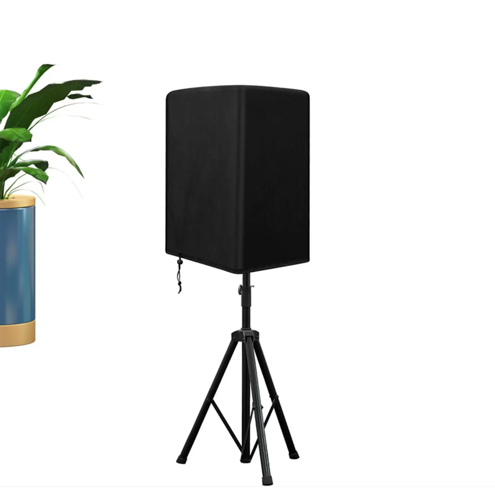 Speaker Dust Cover Storage Bag Portable Easy to Use Scratchproof Sturdy Slipcover Dust Case Audio Equipment Cover Carrying Case