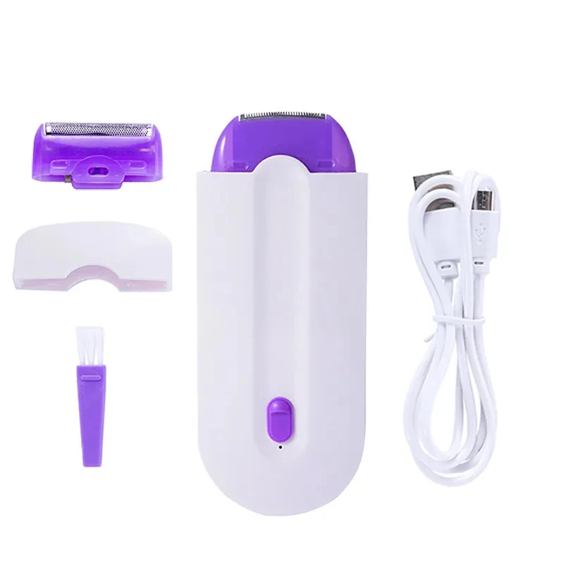 Female Epilator Women Laser Touch Painless Hair Remover Bikini Trimmer USB Rechargeable Lady Shaver Instant Depilation Tool