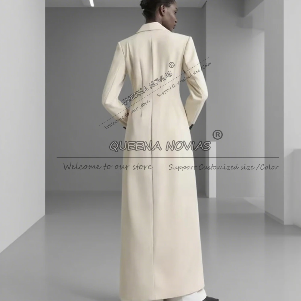 Klassische, solide Kleider für die Brautmutter, maßgeschneiderte Blazer mit spitzem Revers und Hosen, 2-teilige Anzüge für formelle Empfangsparty-Kleider für Damen