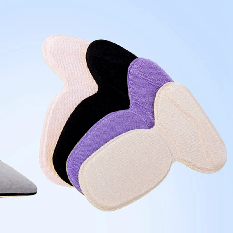 1Pair New Heel Protector Cushion Pads for Women T-Shape High Heel Grips Liner Arch Support Orthotic Shoes Insert Insoles Foot