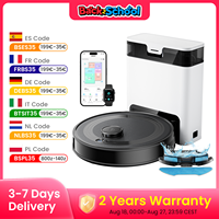 Lefant M2S Robot Vacuum Cleaner with Mapping, 10000Pa Suction, Automatic Dust Station,Laser Navigation, PSD Avoidance Technology