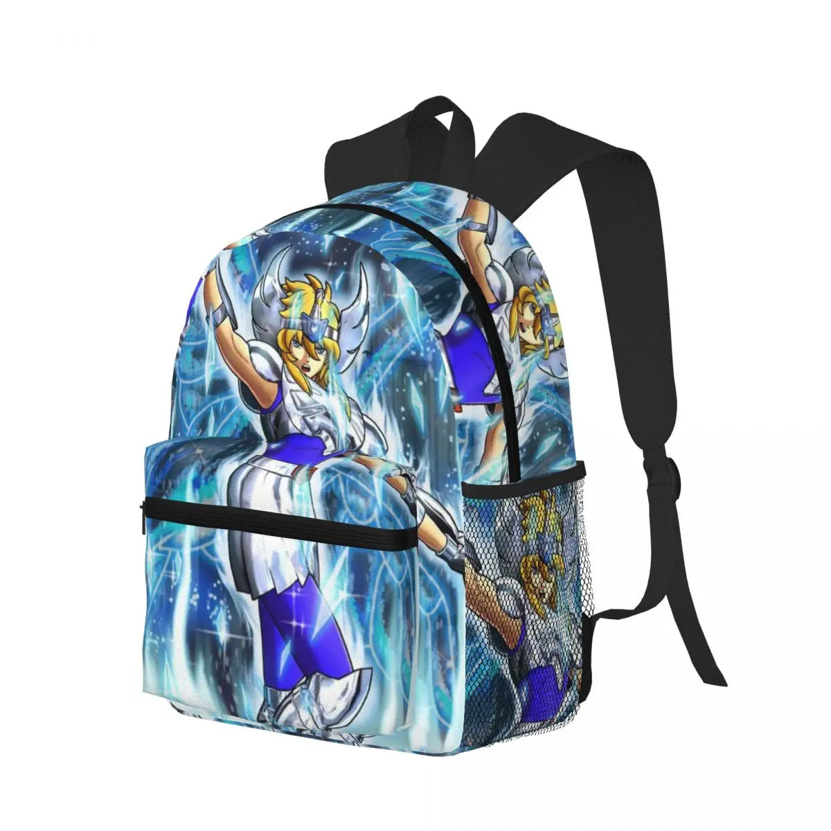 애니메이션 궁수자리 시그너스 히요가 학생 백팩 스쿨 백 하이킹 여행 데이팩 남녀 공용 책가방 숄더백