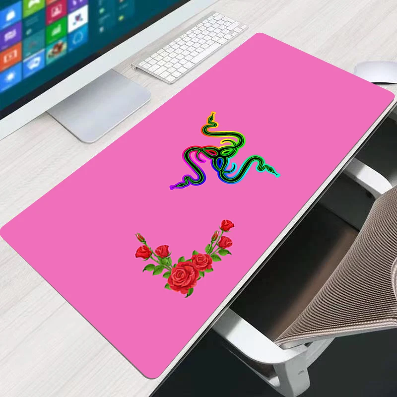

Mousepad Computer New Mouse Pads Keyboard Pad Razer Logo Colorful Mouse Mat Gamer Soft Office PC Carpet Table Mat Desktop Mat