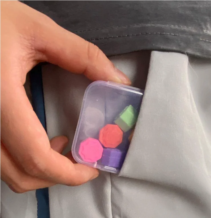 6-36 pezzi gioco tradizionale coreano gioco Gonggi Jack ciottoli di pietra set esercizio colorato divertente giocattolo antistress