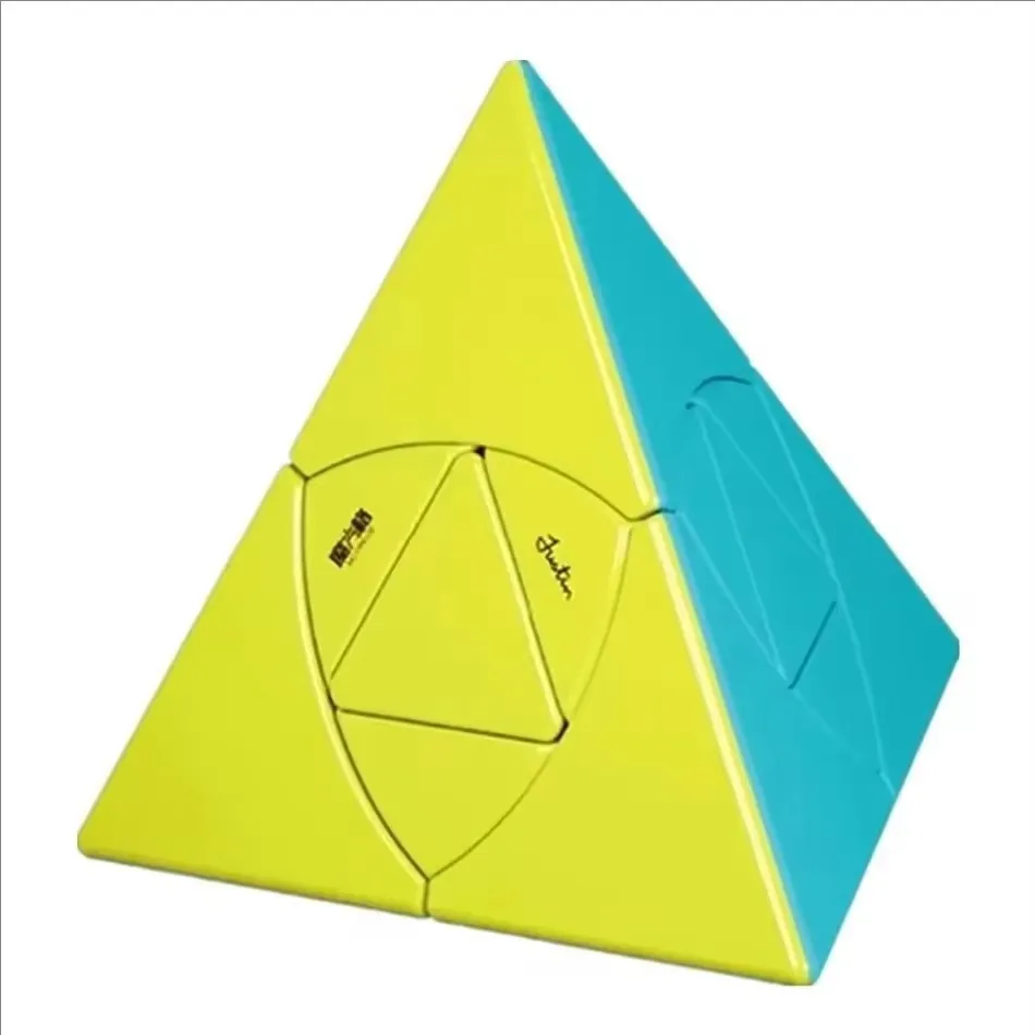 Pyramide Cube QiYi QiMing pyramide 2X2 3x3 Cube magique QiMing S2 QIYI professionnel Cubo Magico enfant jouets Cube de vitesse Puzzle jouet