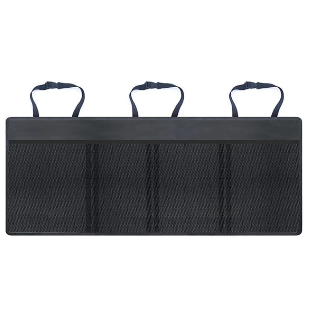 

Trunk Organizer Bag Heavy Duty Oxford Cloth Car Back Seat Storage With Multiple Pockets For Emergency Supplies Auto