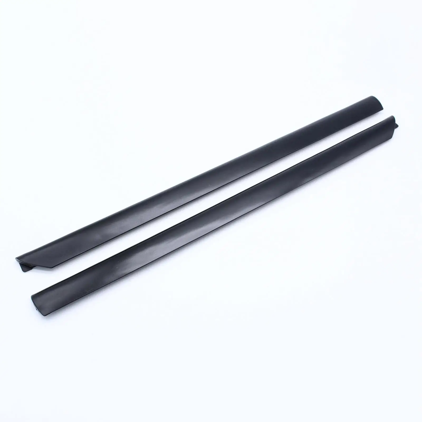 4Pcs Car Door Trim Strip Rubber Dustproof Automotive Trim Car Accessories Direct Replace Easy to Install Black for A4 B5