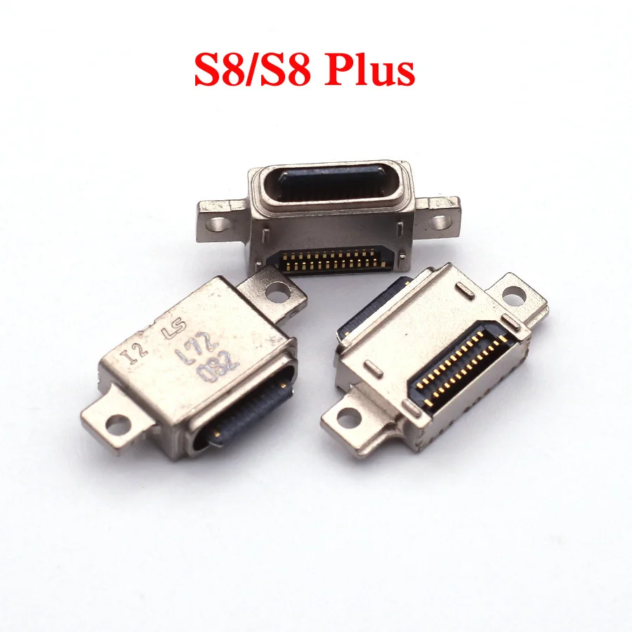 10 قطعة لسامسونج S23 S22 S10 S20 S21 الترا S8 S9 زائد USB شحن ميناء جاك موصل هيكلي نوع-C شاحن التوصيل حوض المقبس