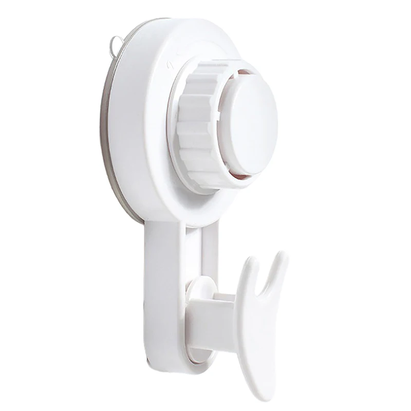 1pc Kitchen Strong Vacuum Suction Cup Hook Free Punching Bathroom Traceless Viscose Wall Bathroom Door Behind Towel Sticky Hook