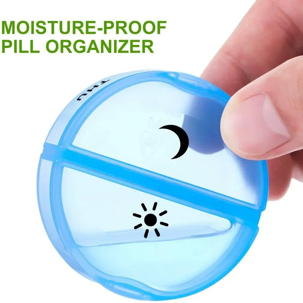 Weekly Medicine Storage Organizer Pill Box Holder Container Pill Case Medicine Tablet Portable Dispenser Organizer