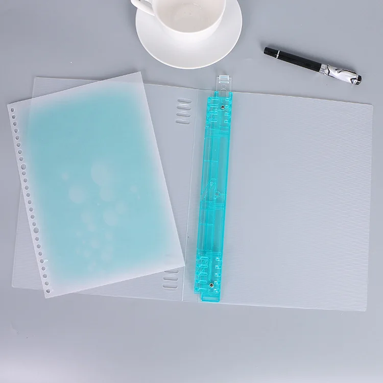 

PP Plastic Loose-leaf Notebook Cover Custom B5 Loose-leaf Coil Hand Account Shell