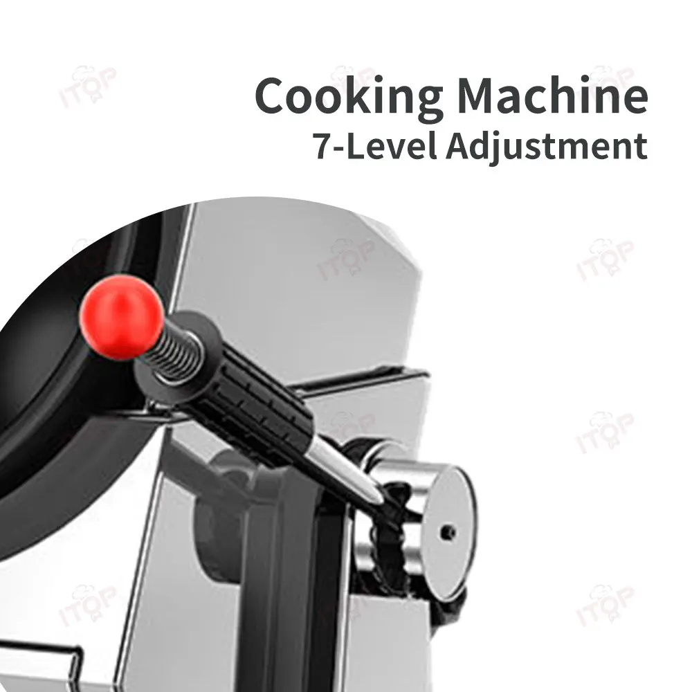 STLF JW Industrial Fried Rice Machine Intelligent Electric Stir Fry Robot Cooker Restaurant Automatic Stir Fry Rice Food Cooking