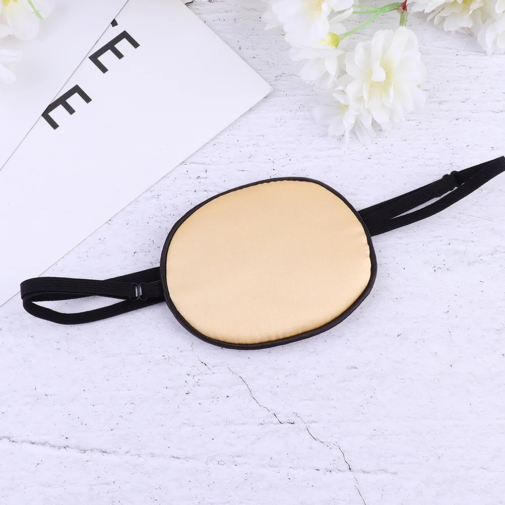 

4Pcs Childrens Amblyopia Eye Patches Silk Single Eye Masks Soft Breathable Skin Friendly Training