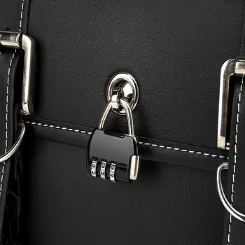 摩托車黑色通用鞍包大容量側包收納工具,適用於哈雷Sportster XL 883、本田、雅馬哈、鈴木等車型 8 最佳銷售 哈雷機車鞍袋 - №2