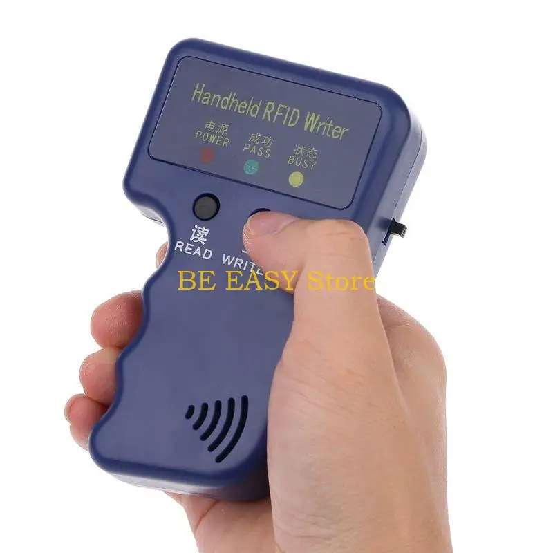 E28F 125kHz RFID 독자 작가 RFID 작가 핸드 헬드 RFID 카드 작가 복사기 태그