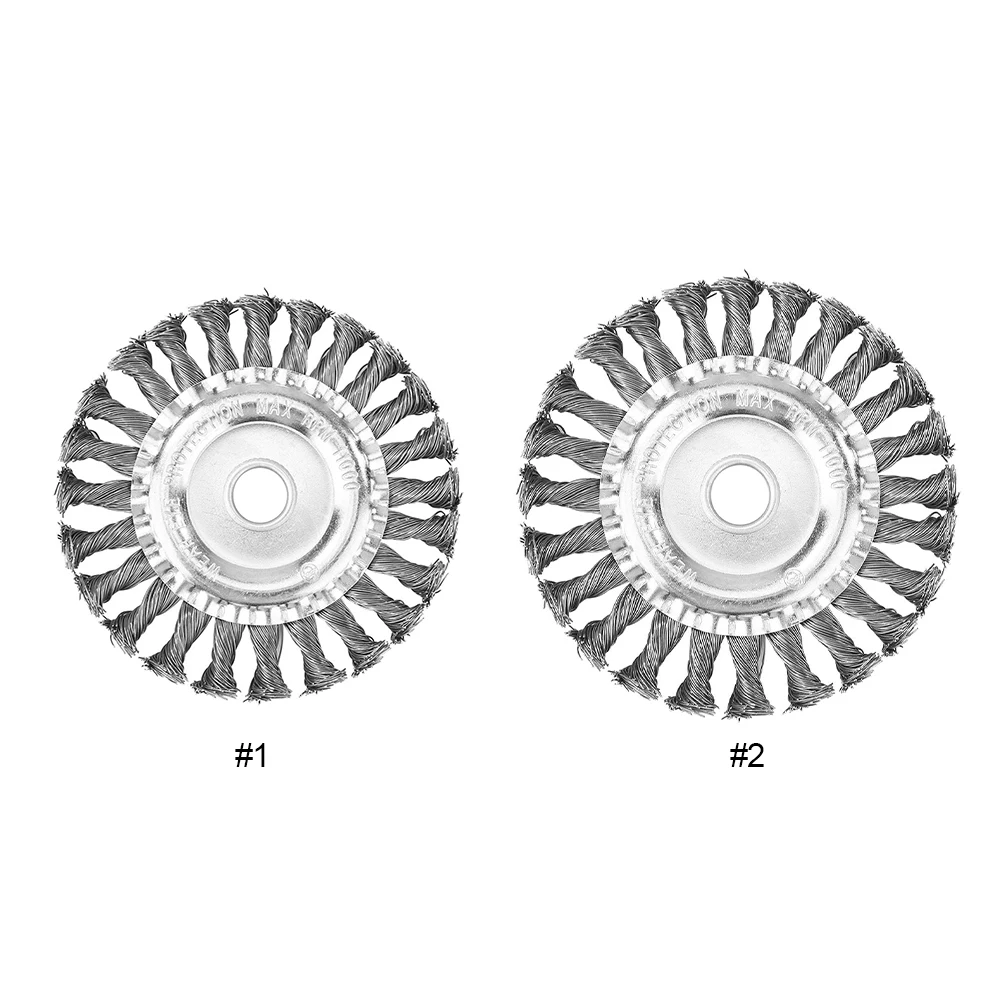 

4/5inch Grass Trimmer Disc Lawn Mower Brushcutter Head Cleaning Polishing Wire GrassTrimmer Blades Garden Power Tool Accessories